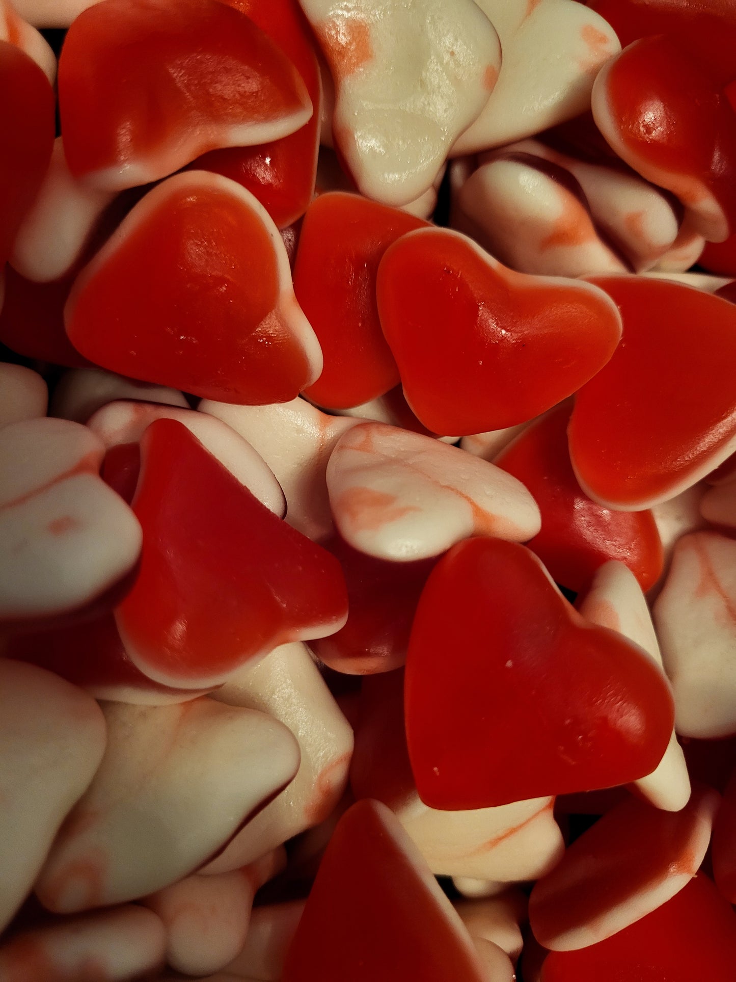 Grand cœur lisse fraise (100g)