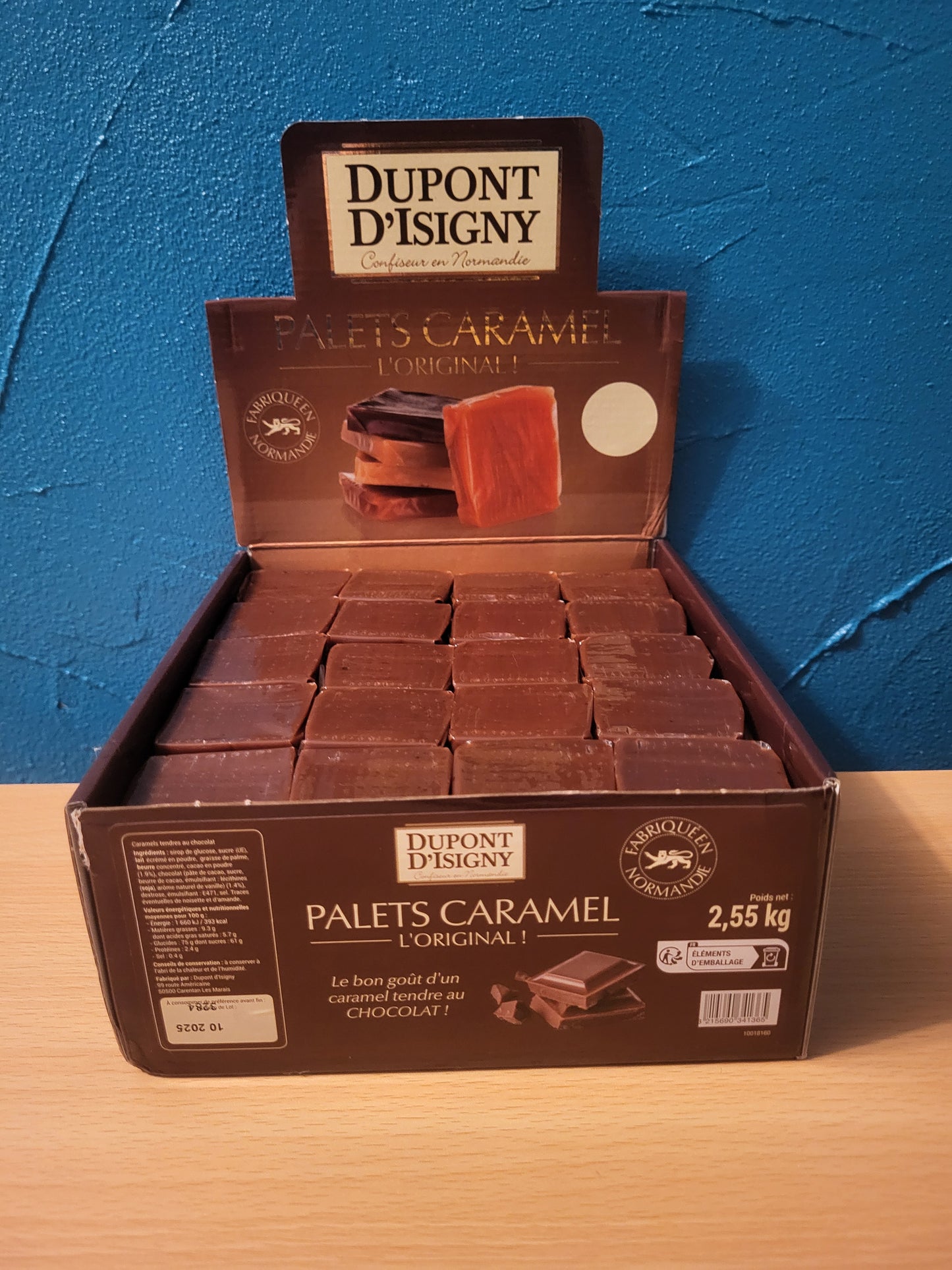 Palets de caramel : Chocolat (x3)