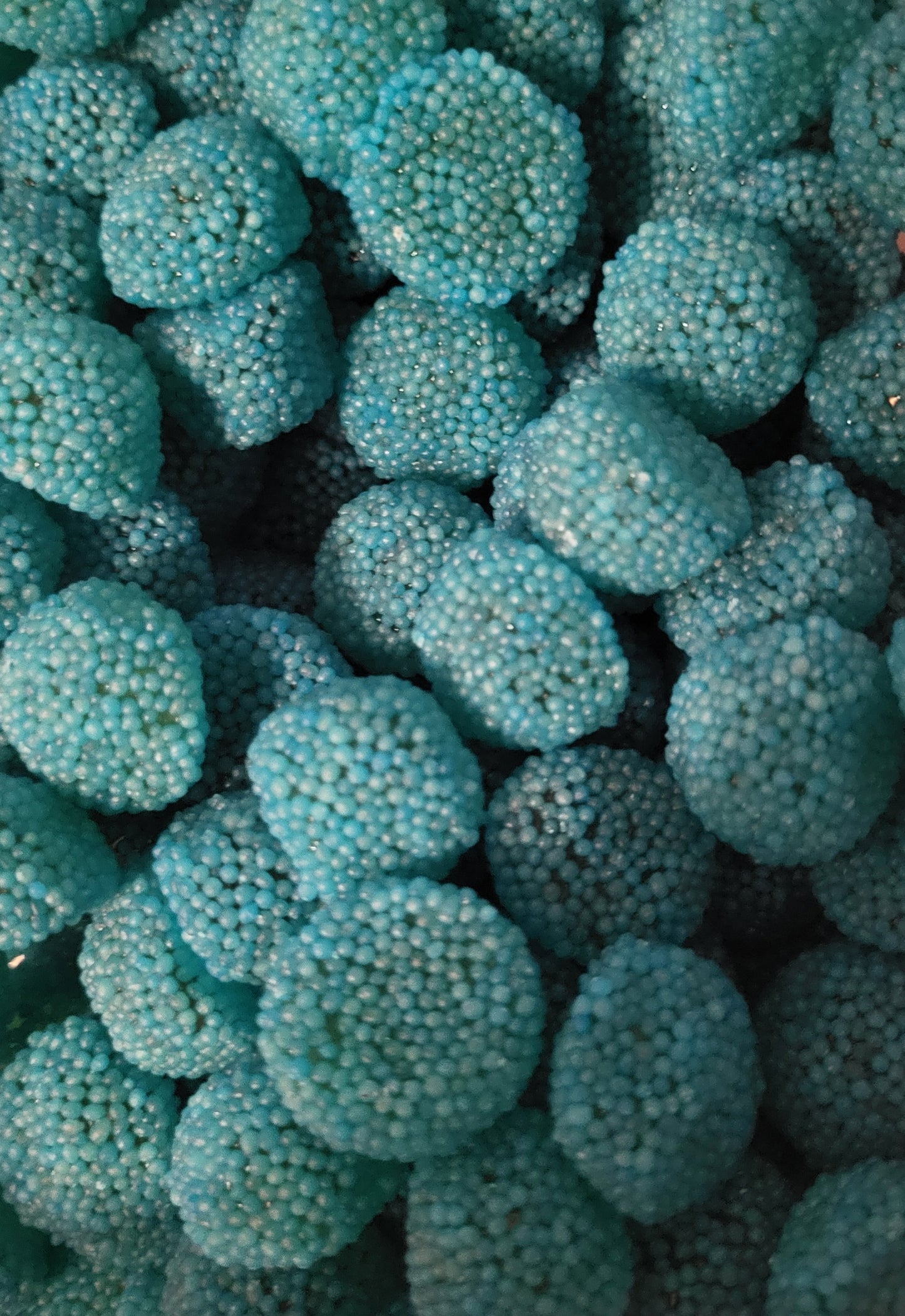 Mûres perlées bleu (100g)