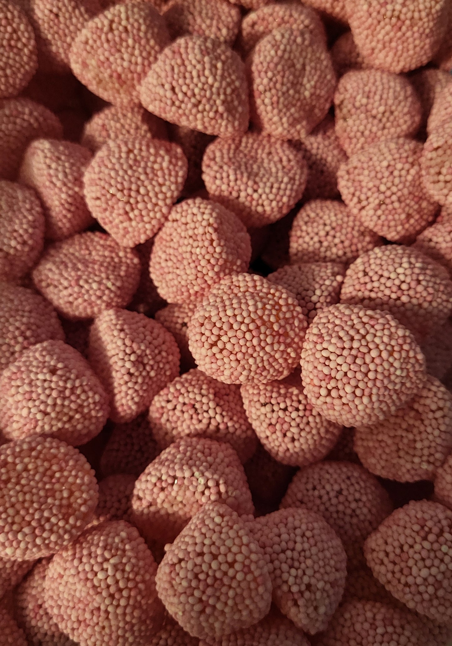 Mûres perlées rose (100g)