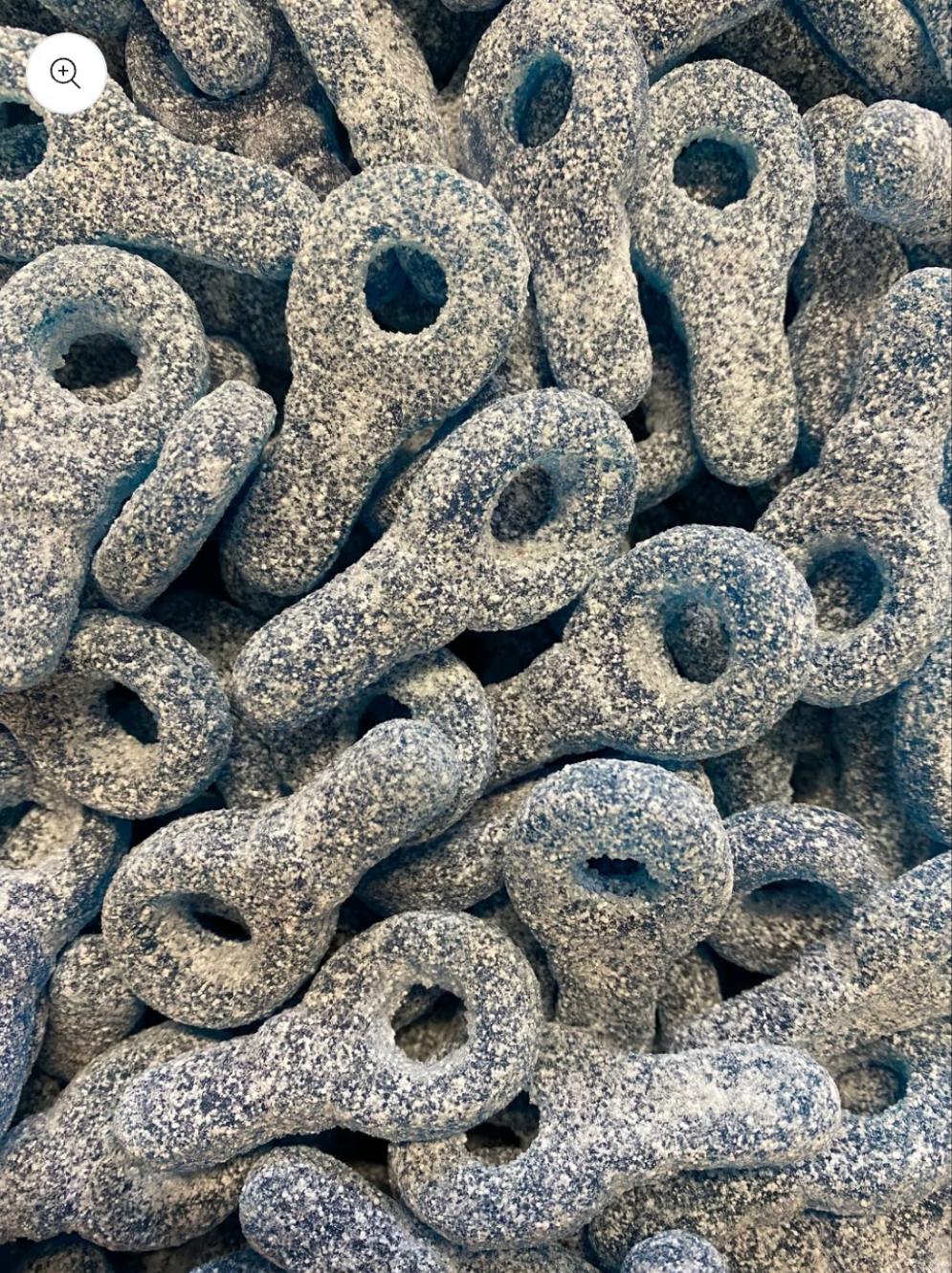 Tétines citrique bleues (100g)