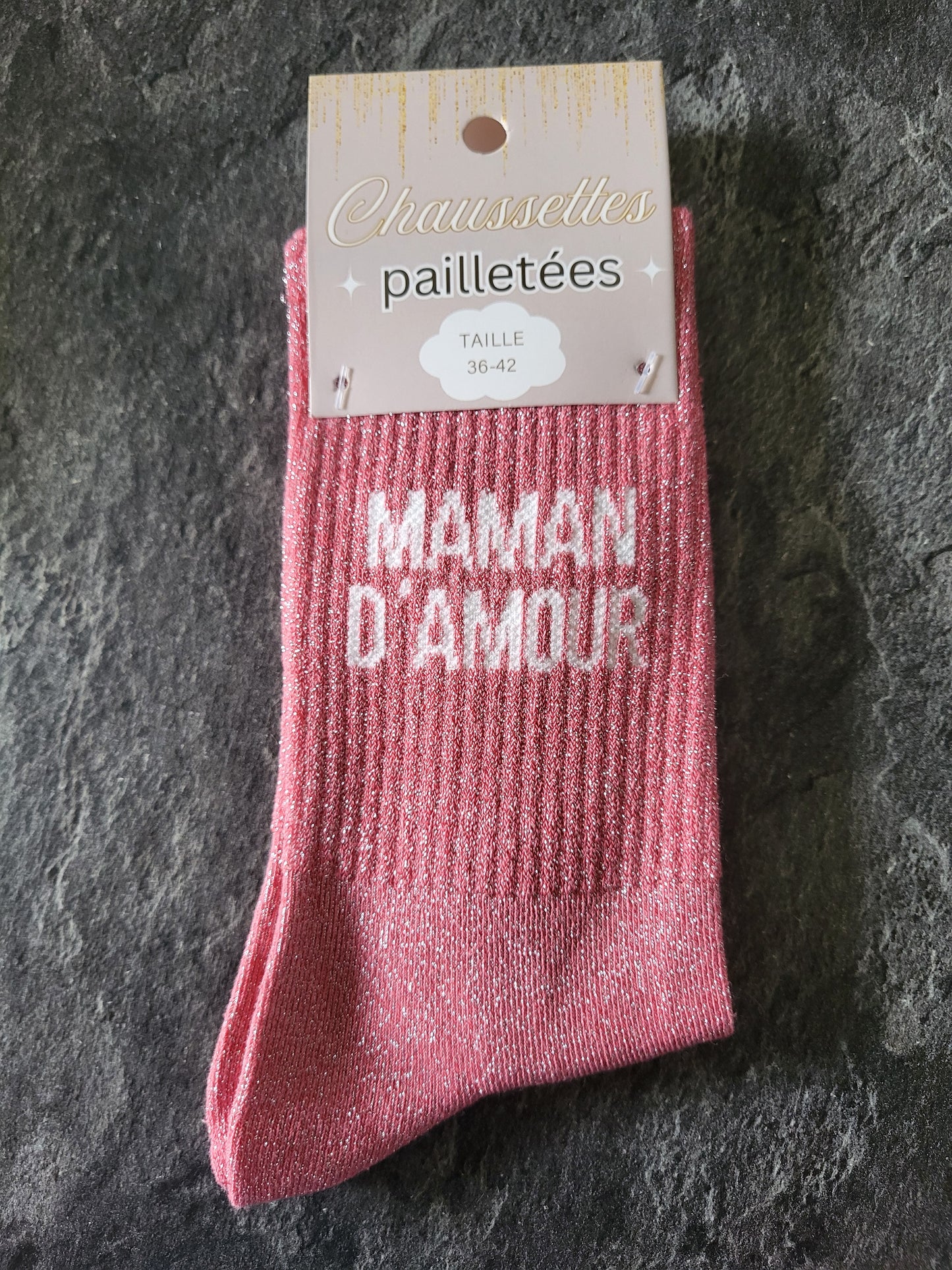 Chaussette Maman d'amour