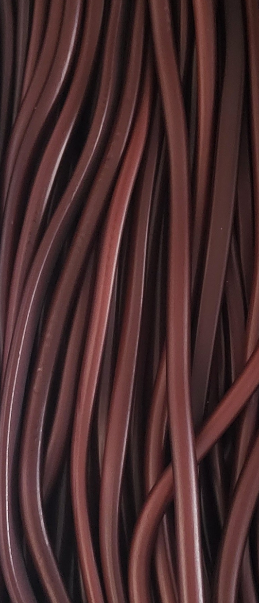 Cable XL lisse cerise (x1)