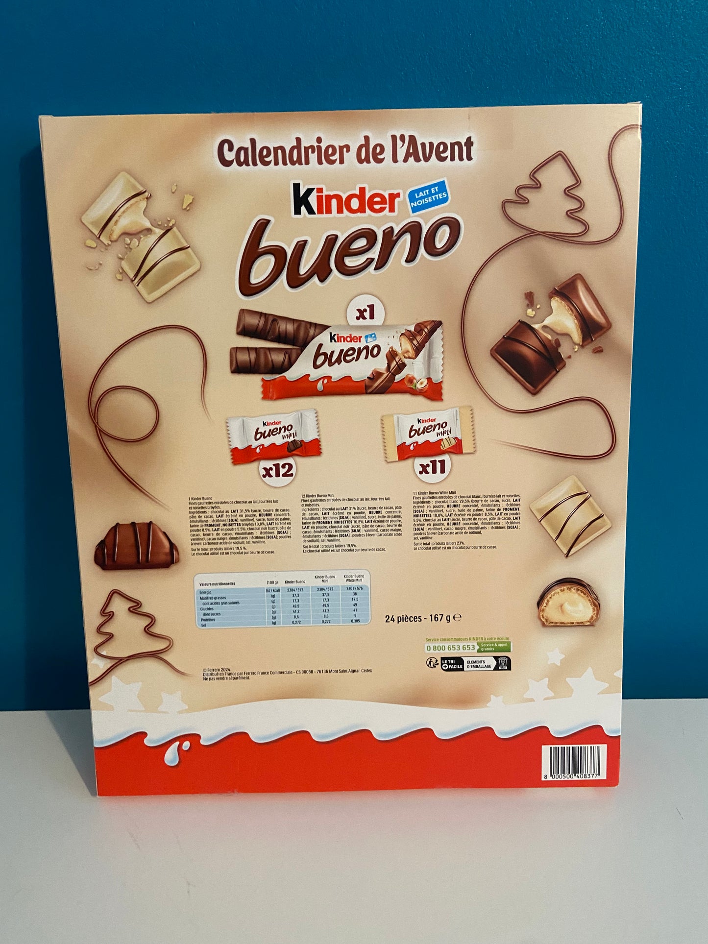 Calendrier de l’avent Kinder Bueno (x1)