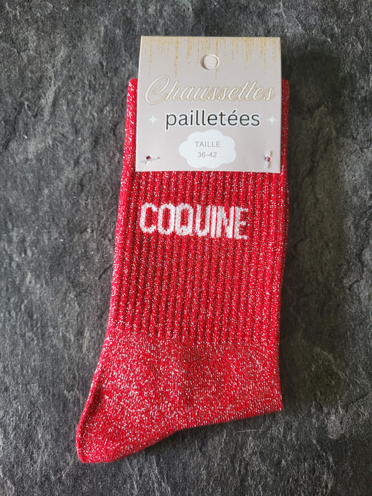 Chaussette Coquine