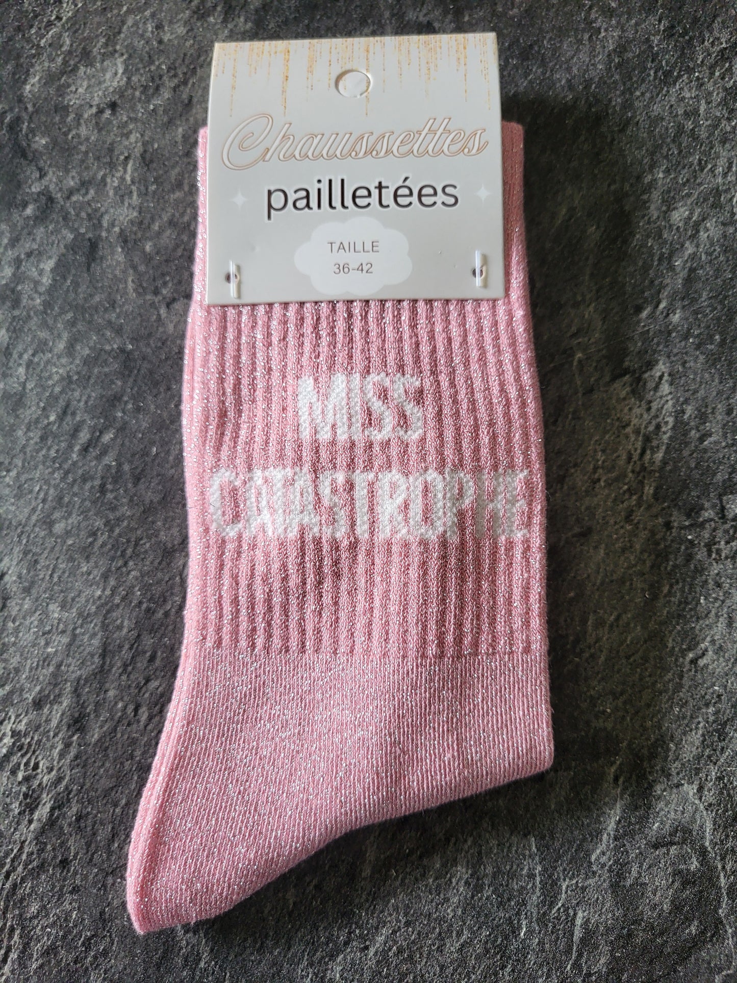 Chaussette Miss Catastrophe