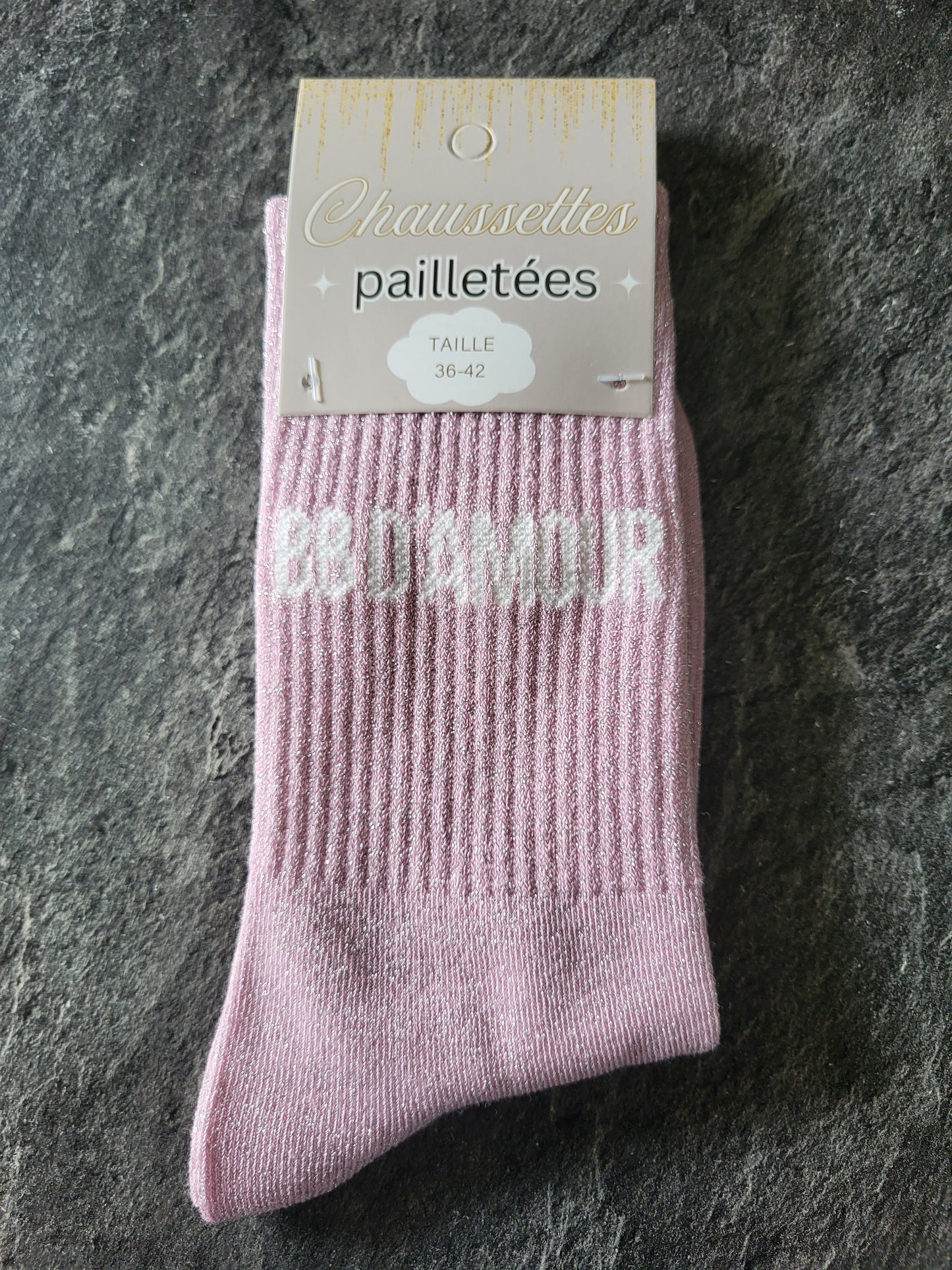 Chaussette BB d'amour