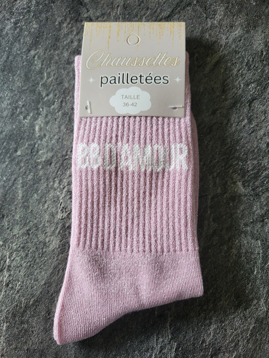 Chaussette BB d'amour